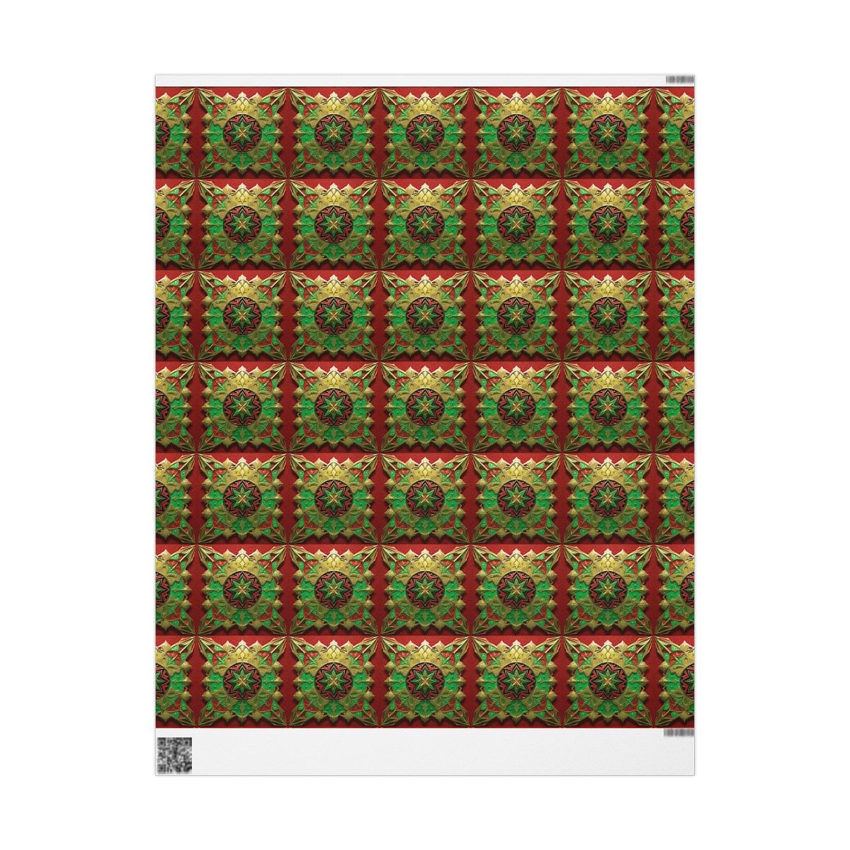 Festive Foil Gift Wrapping Paper