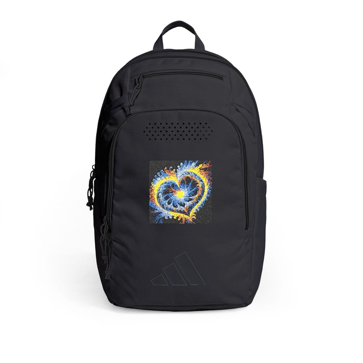 Backpack , Sparkling Heart Galaxy Embroidered Design