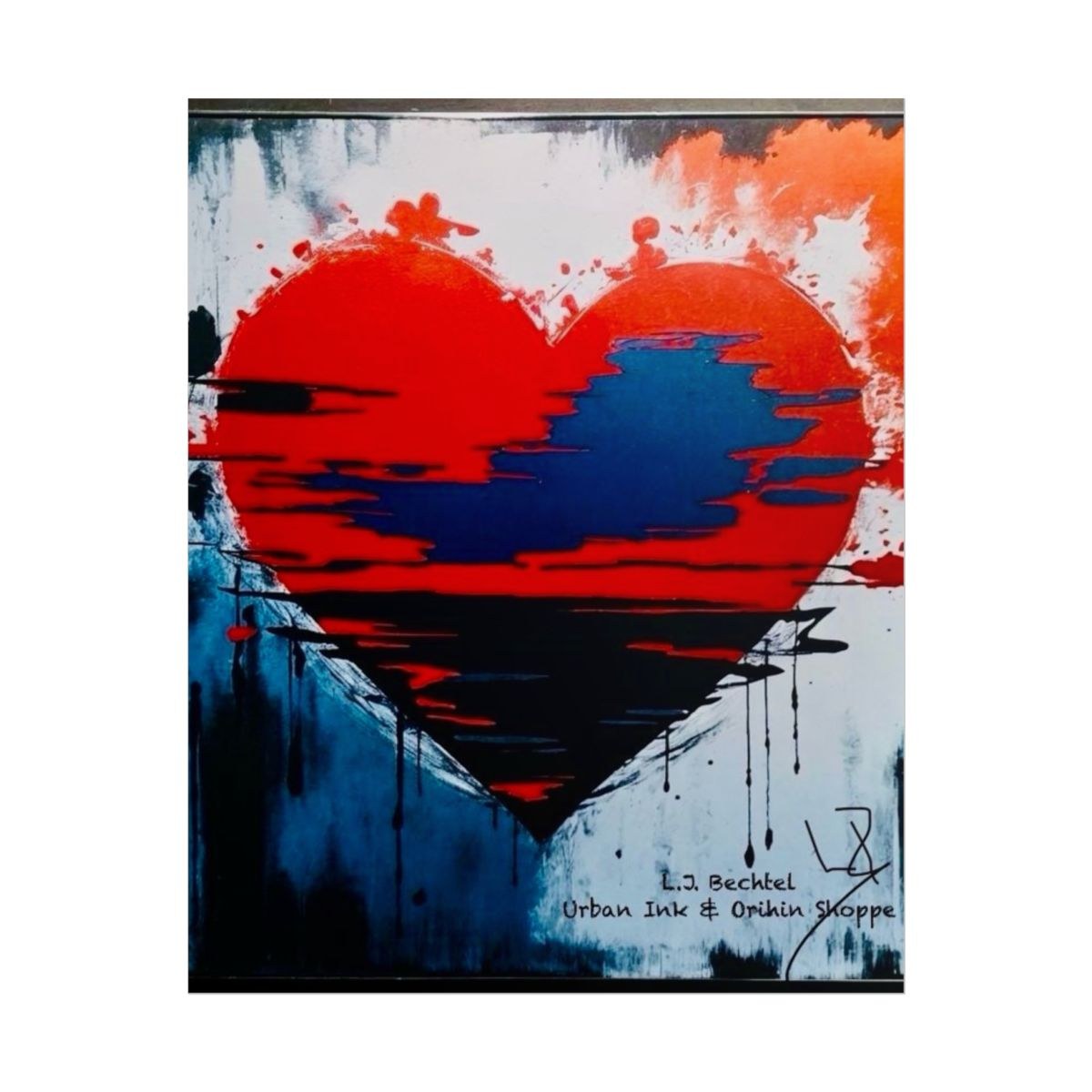 🔥 The 2025 Bleeding Heart Poster , Official Limited Edition Drop! 🔥