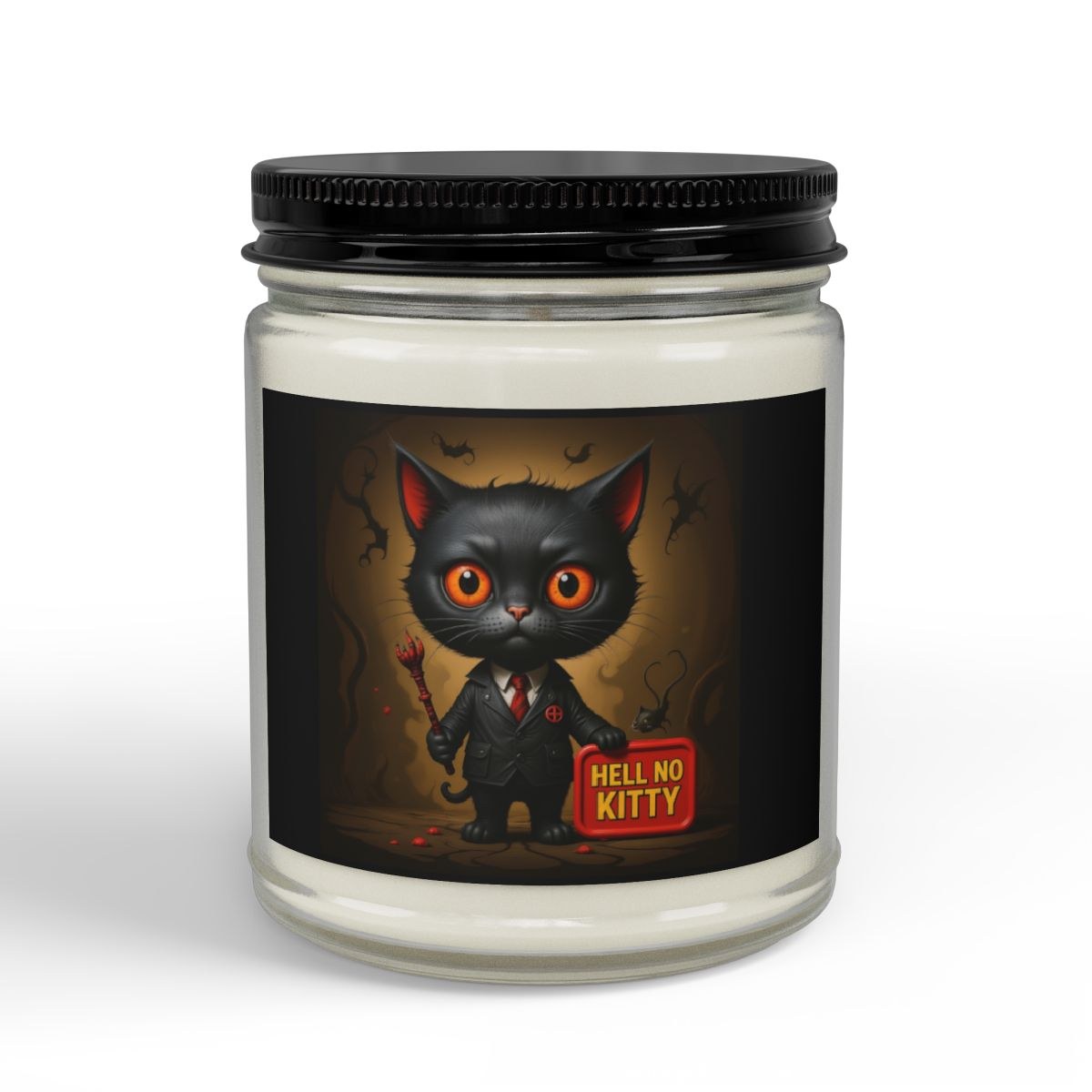 Featuring the Hell No Kitty™ Soy Candle (4oz & 9oz)