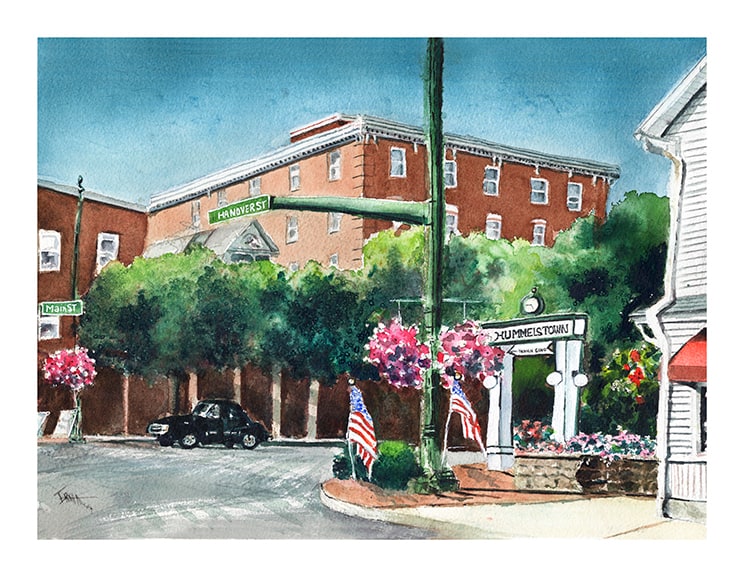 Hummelstown by Erna Tunno