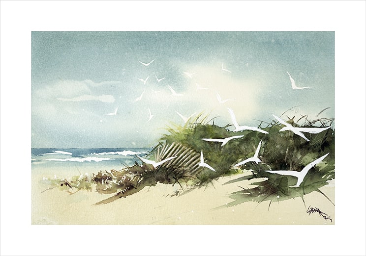 Over the Dunes by Erna Tunno