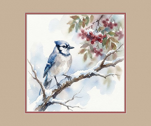 Blue Jay by J Arthur Davis