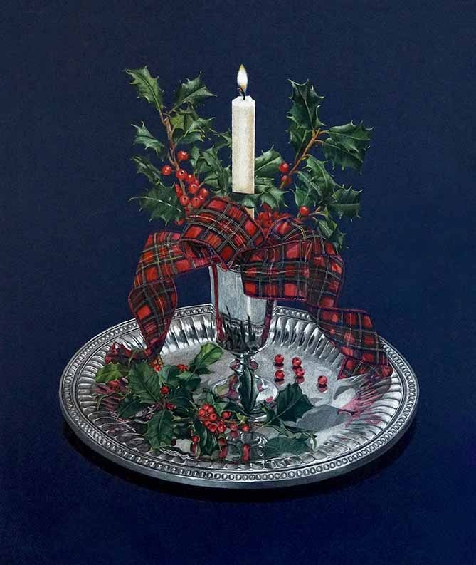 Boughs of Holly by Lille Viking Designs