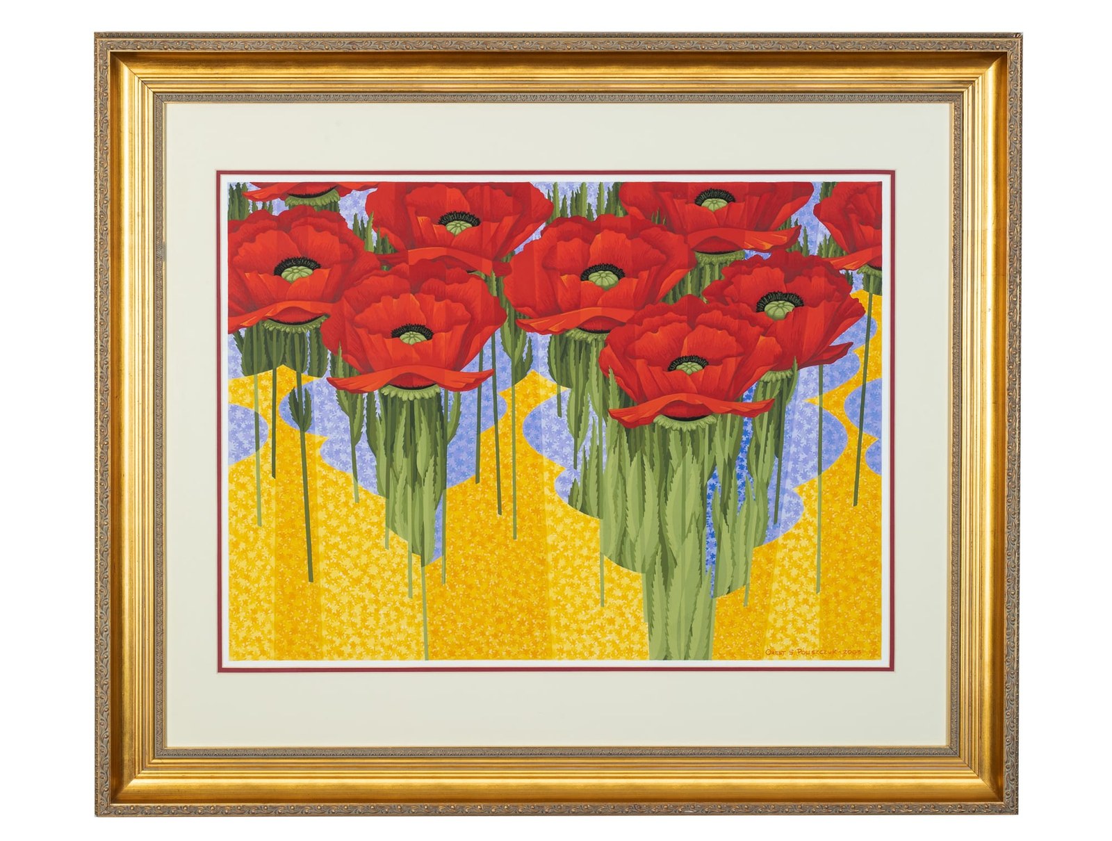 Poppy Field by Orest Poliszczuk