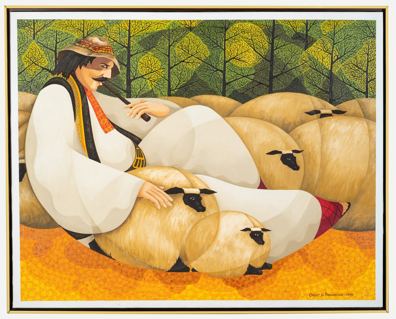 Sheepherder by Orest Poliszczuk