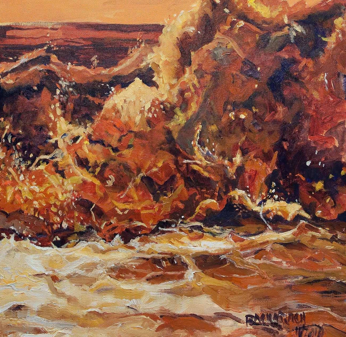 Autumn Wave by Roger Bacharach