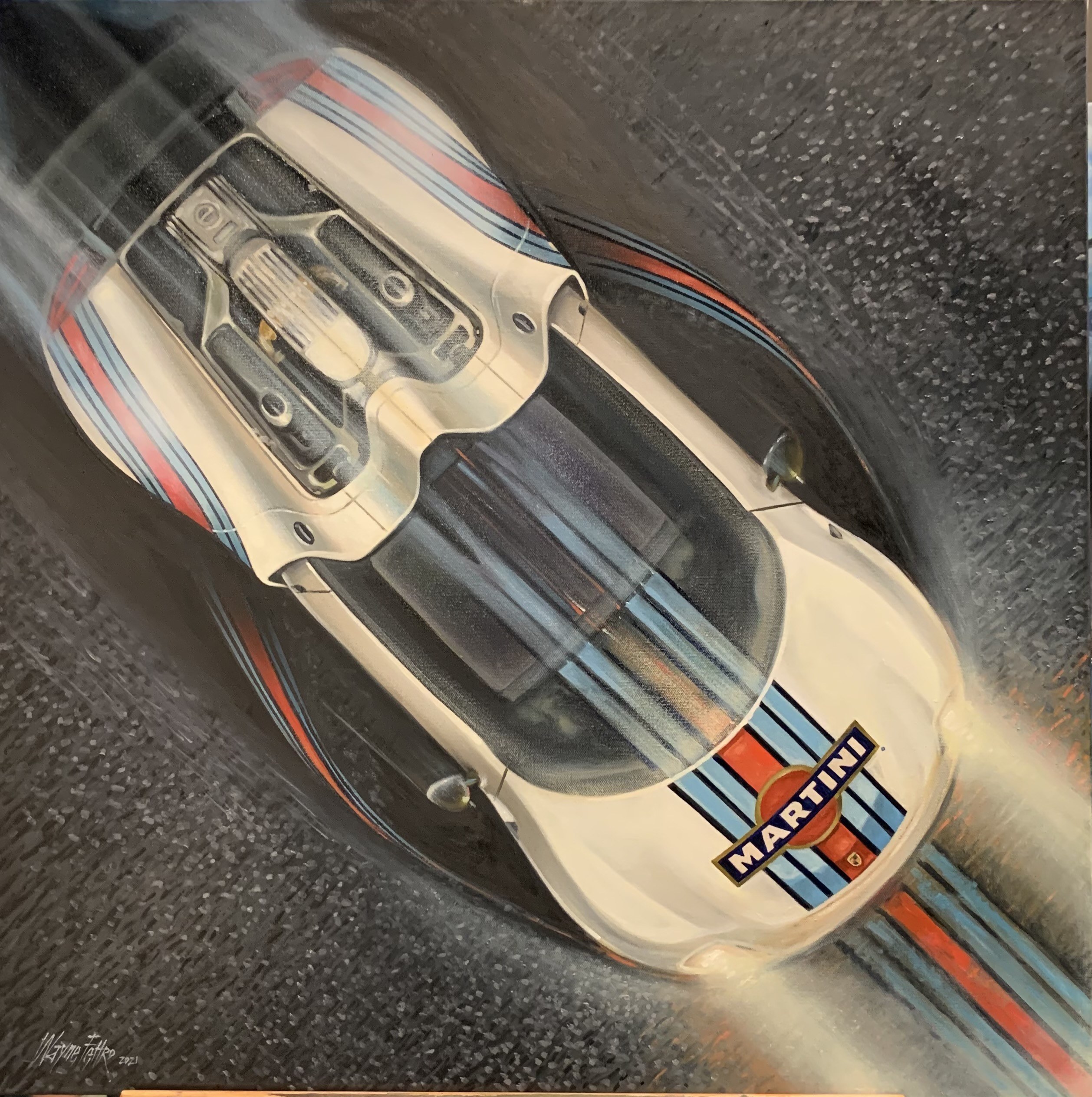 Race Car Study by Wayne Fettro