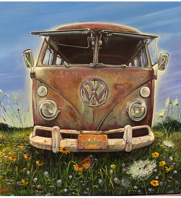 Volkswagen Bus by Wayne Fettro