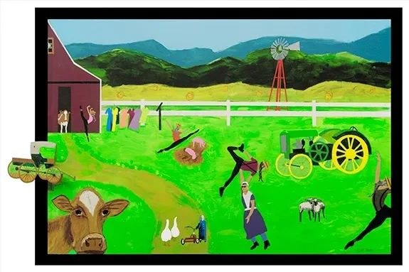 Barnyard Ballet by Whispering Creek Studios