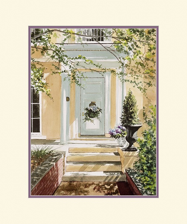 Fine art reproduction displayed as a finished print