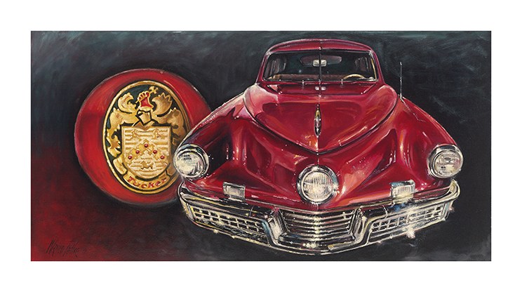 Fine art print prepared for sale and display