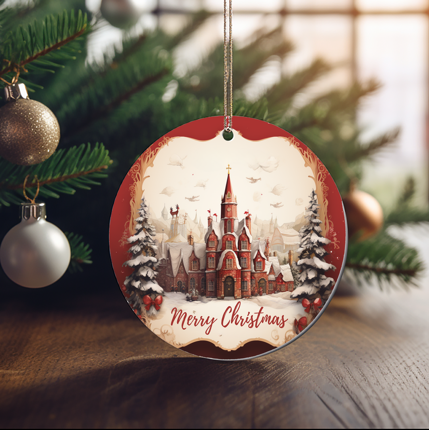 Merry Christmas castle