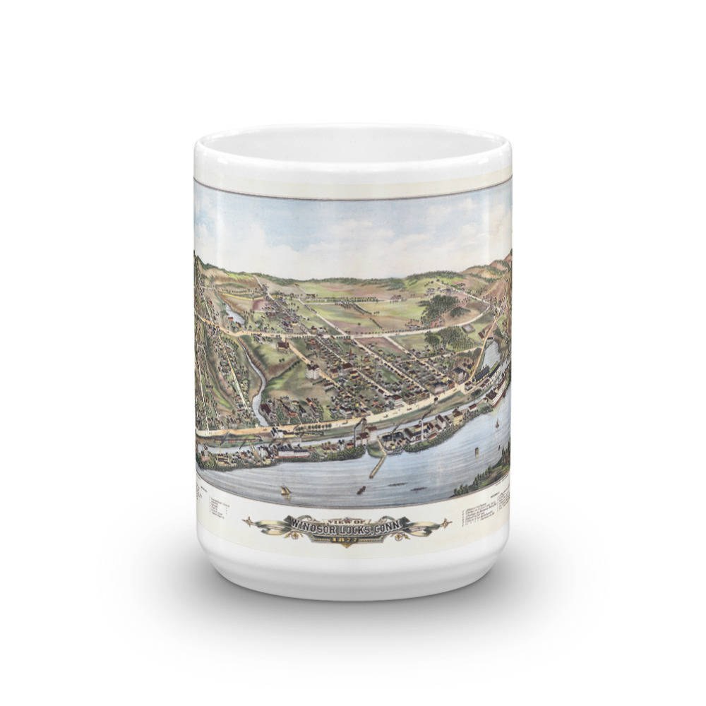 Windsort Locks Conn Coffee Tea Mug view 6