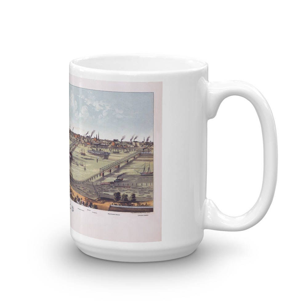 Toledo Ohio Coffee Tea Mug view 4