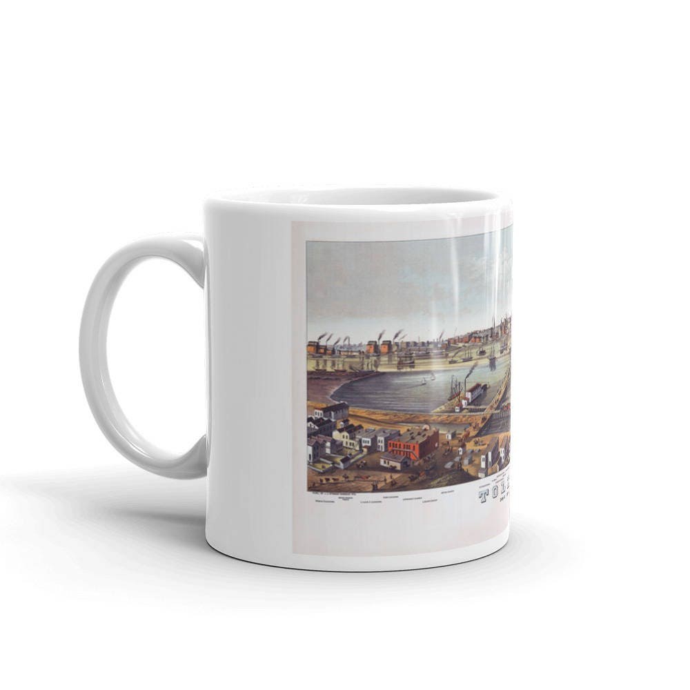 Toledo Ohio Coffee Tea Mug view 2