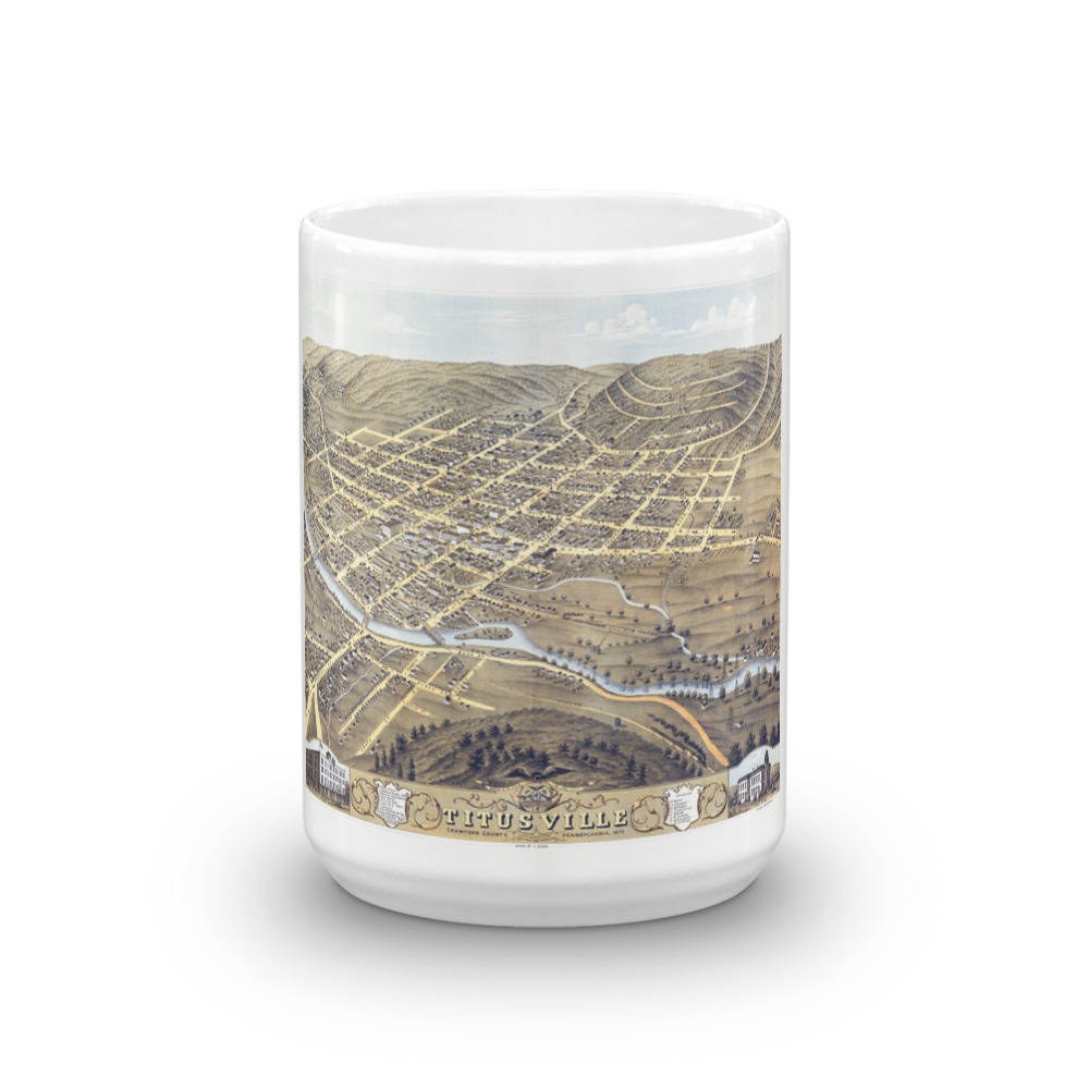 Titusville PA Coffe Tea Mug view 6