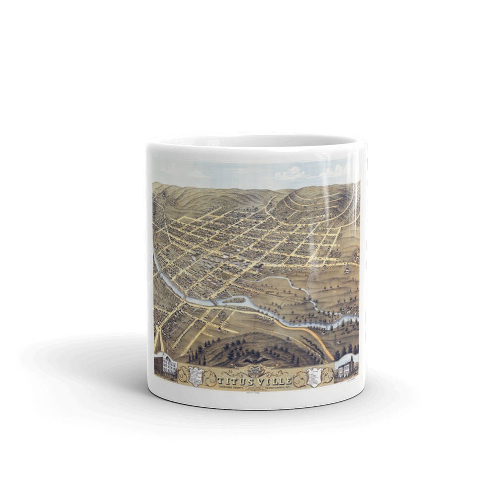 Titusville PA Coffe Tea Mug view 3
