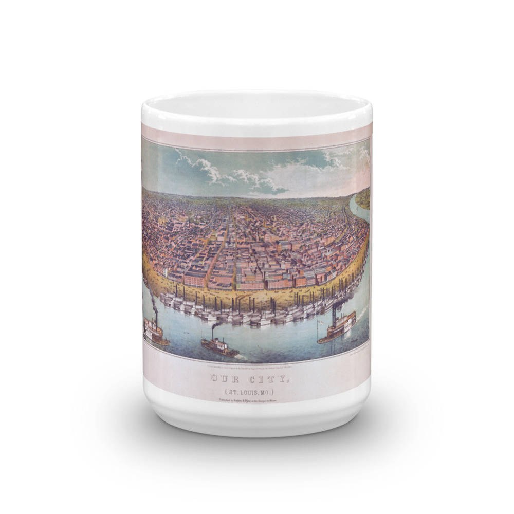 St Louis Mo 1859 - Coffee Tea Mug view 6