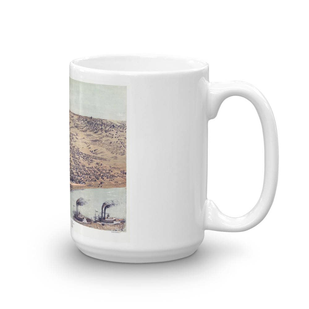 Coffee Mug - Alton Ill 1867 view 4