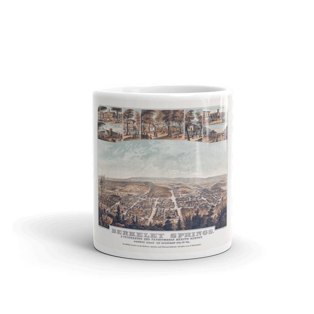 Coffee Mug - Berkeley Springs W. Va. 1889 view 3