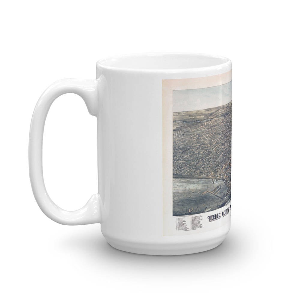 Coffee Mug - Buffalo N.Y. 1880 view 5