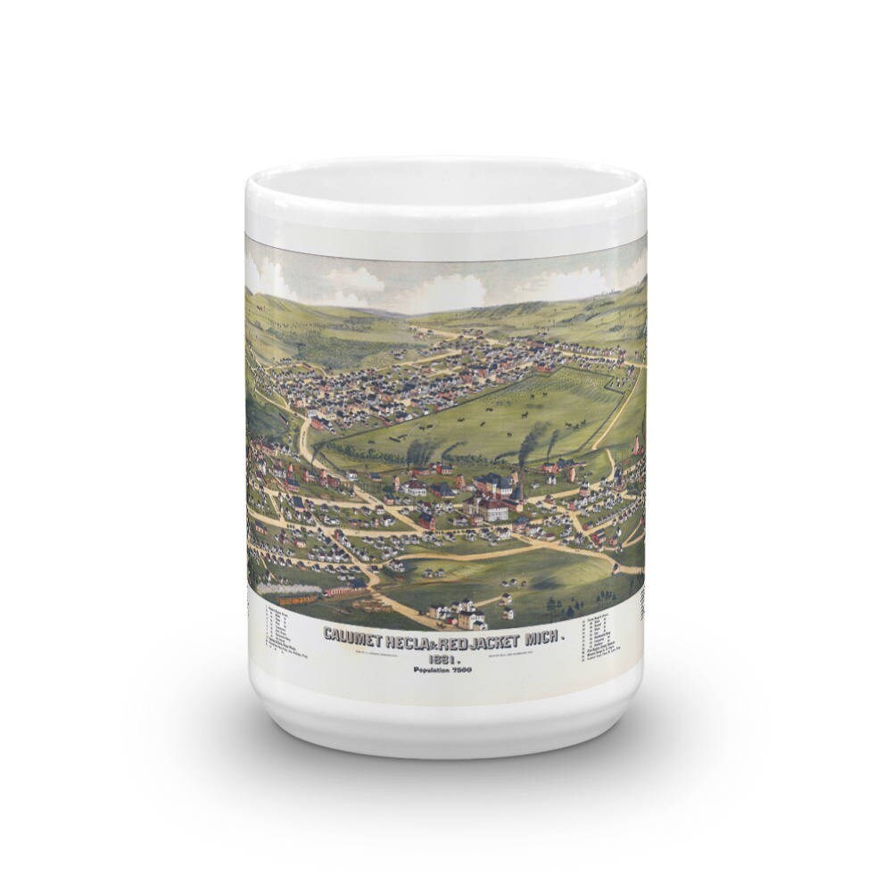 Coffee Mug - Calumet Mich 1881 view 6