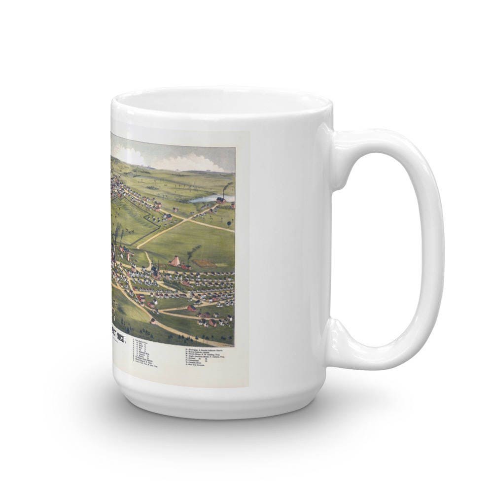 Coffee Mug - Calumet Mich 1881 view 4