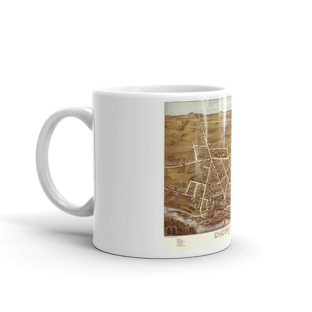 Coffee Mug - Chicopee Mass 1878 view 2
