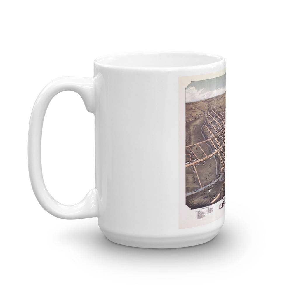 Coffee Mug - Circleville Ohio 1876 view 5