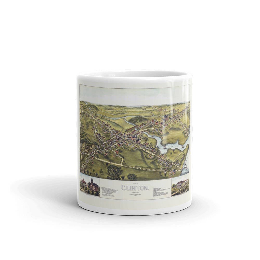 Coffee Mug - Clinton Connecticut 1881 view 3