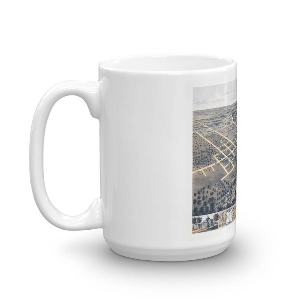 Coffee Mug - Columbia Missouri 1869 view 5