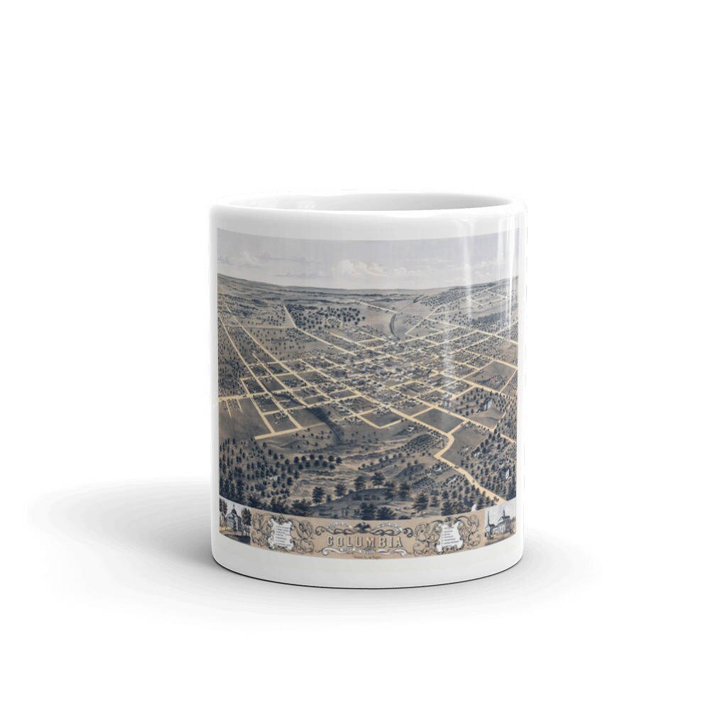Coffee Mug - Columbia Missouri 1869 view 3