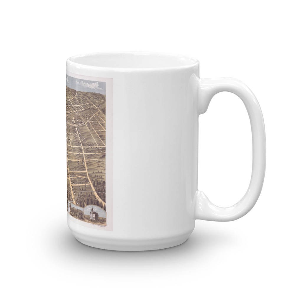Coffee Mug - Corry Pennsylvania 1870 view 4