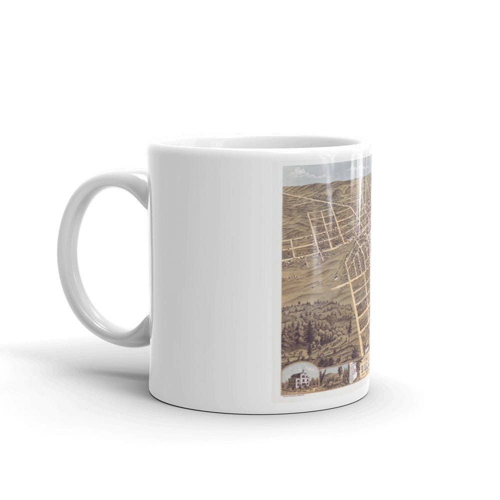Coffee Mug - Corry Pennsylvania 1870 view 2