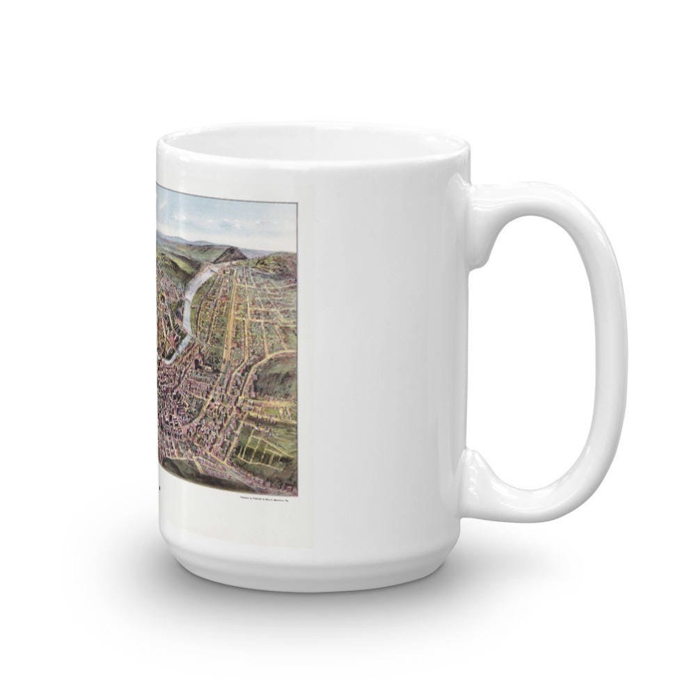 Coffee Mug - Cumberland Maryland 1906 view 4