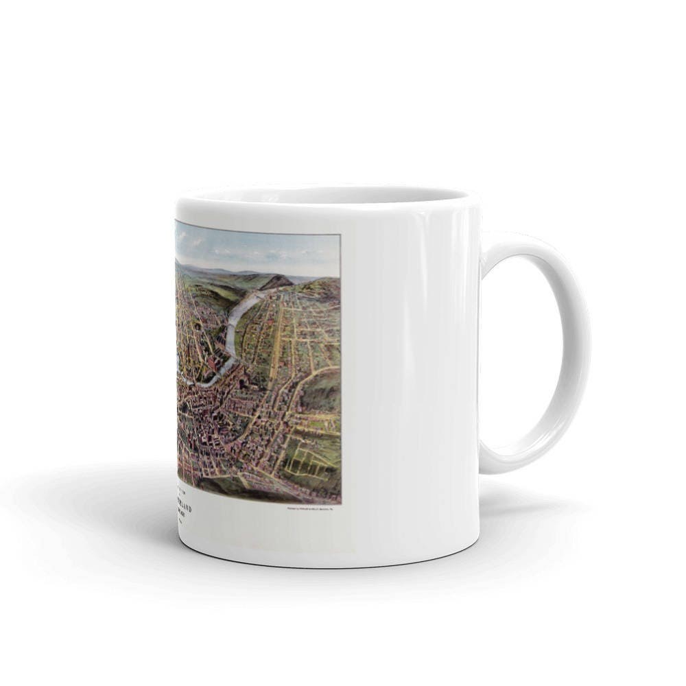 Coffee Mug - Cumberland Maryland 1906