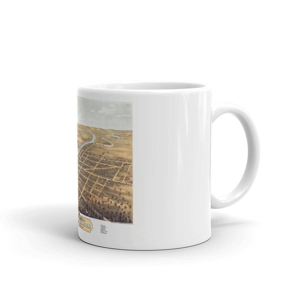 Coffee Mug - Fort Atkinson Wiscons in1870