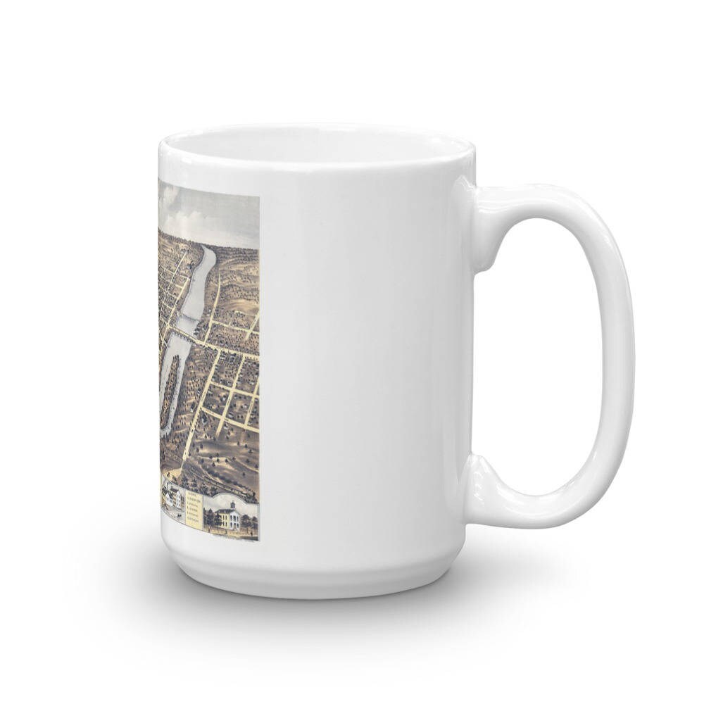 Coffee Mug - Geneva Illinois 1869 view 4