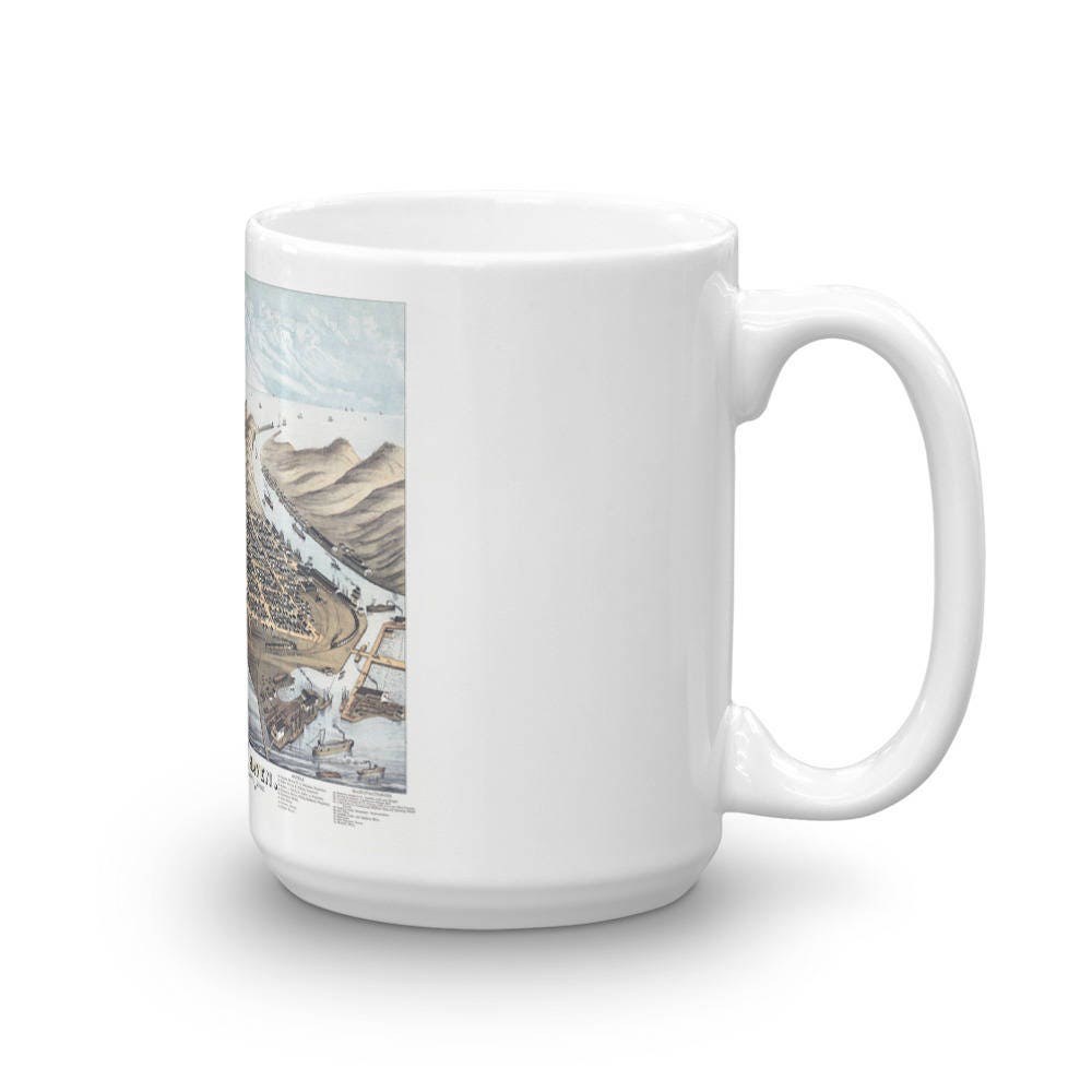Coffee Mug - Grand Haven Michigan 1874 view 4