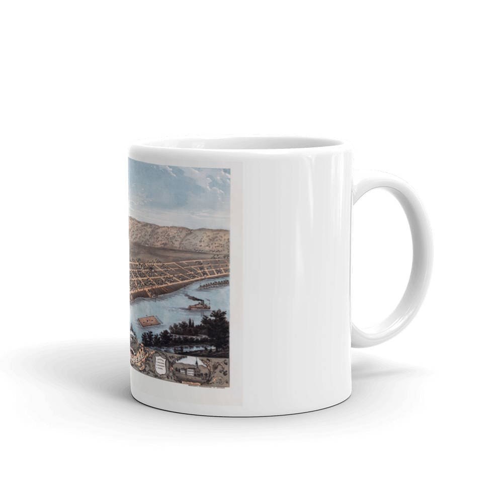 Coffee Mug - Guttenberg Iowa 1869