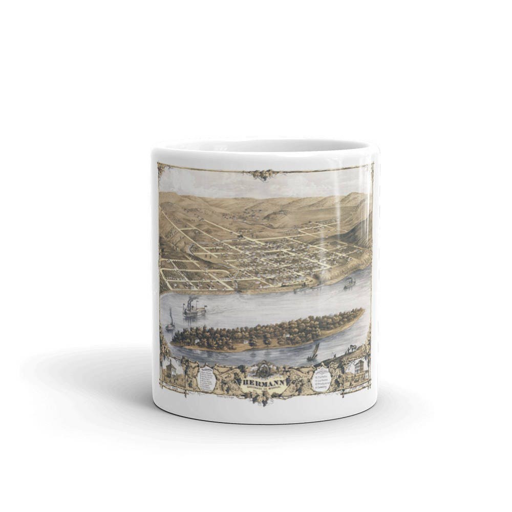 Coffee Mug - Hermann Missouri 1869 view 3