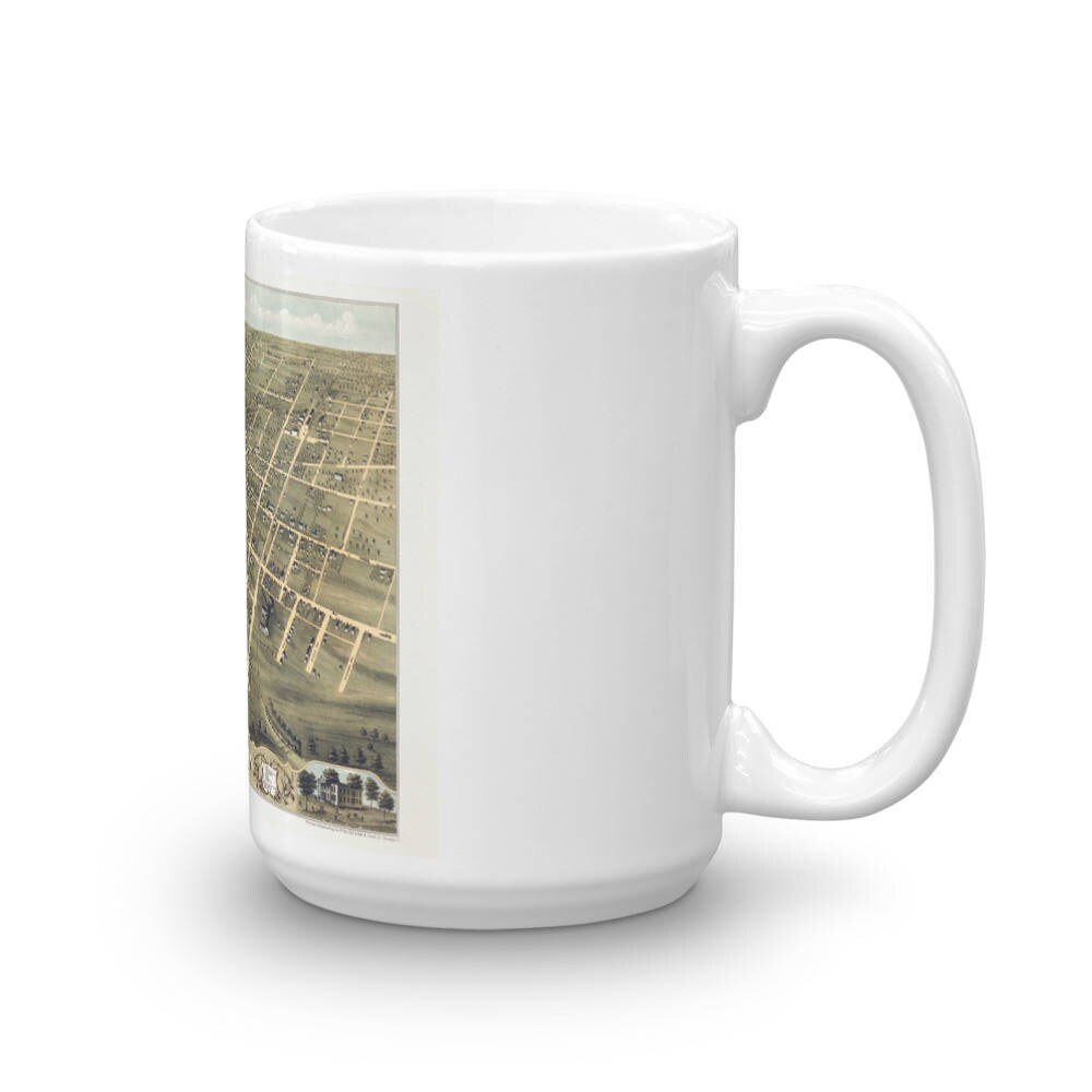Coffee Mug - Jackson Tennessee 1870 view 4