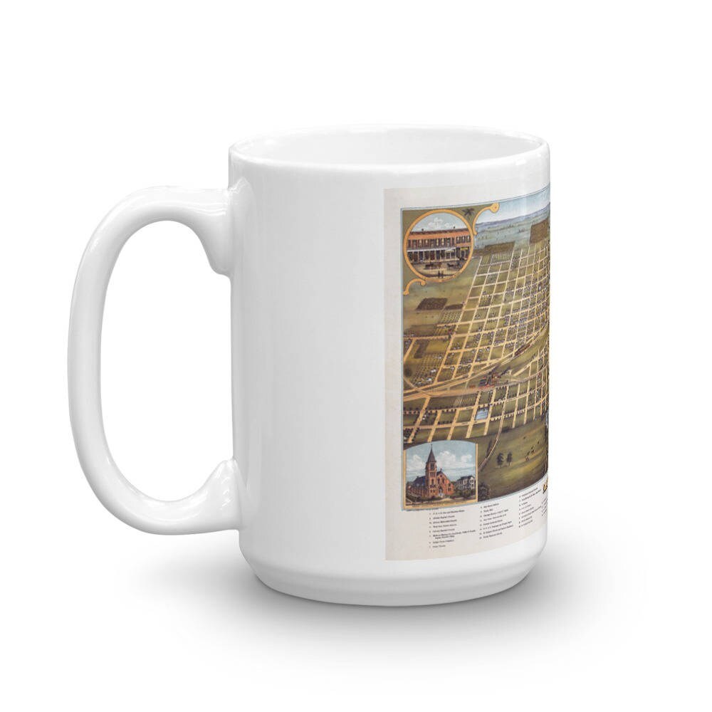 Coffee Mug - Mattoon Illinois 1884 view 5