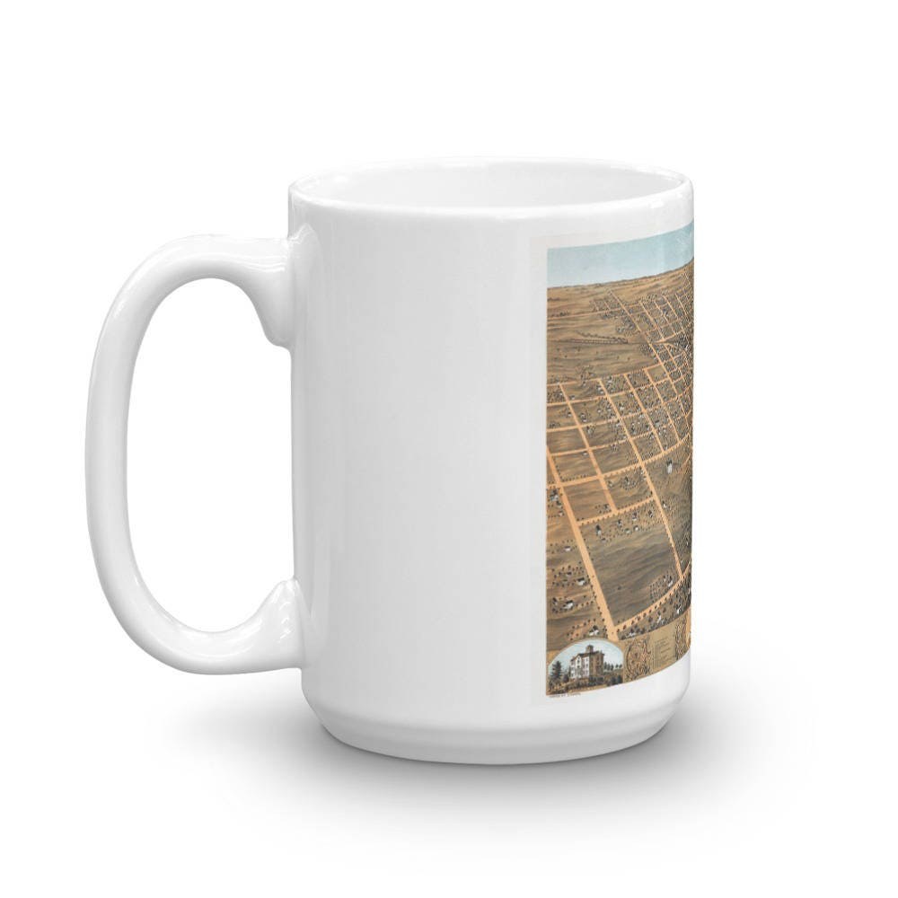 Coffee Mug - Monmouth Illinois 1869 view 5