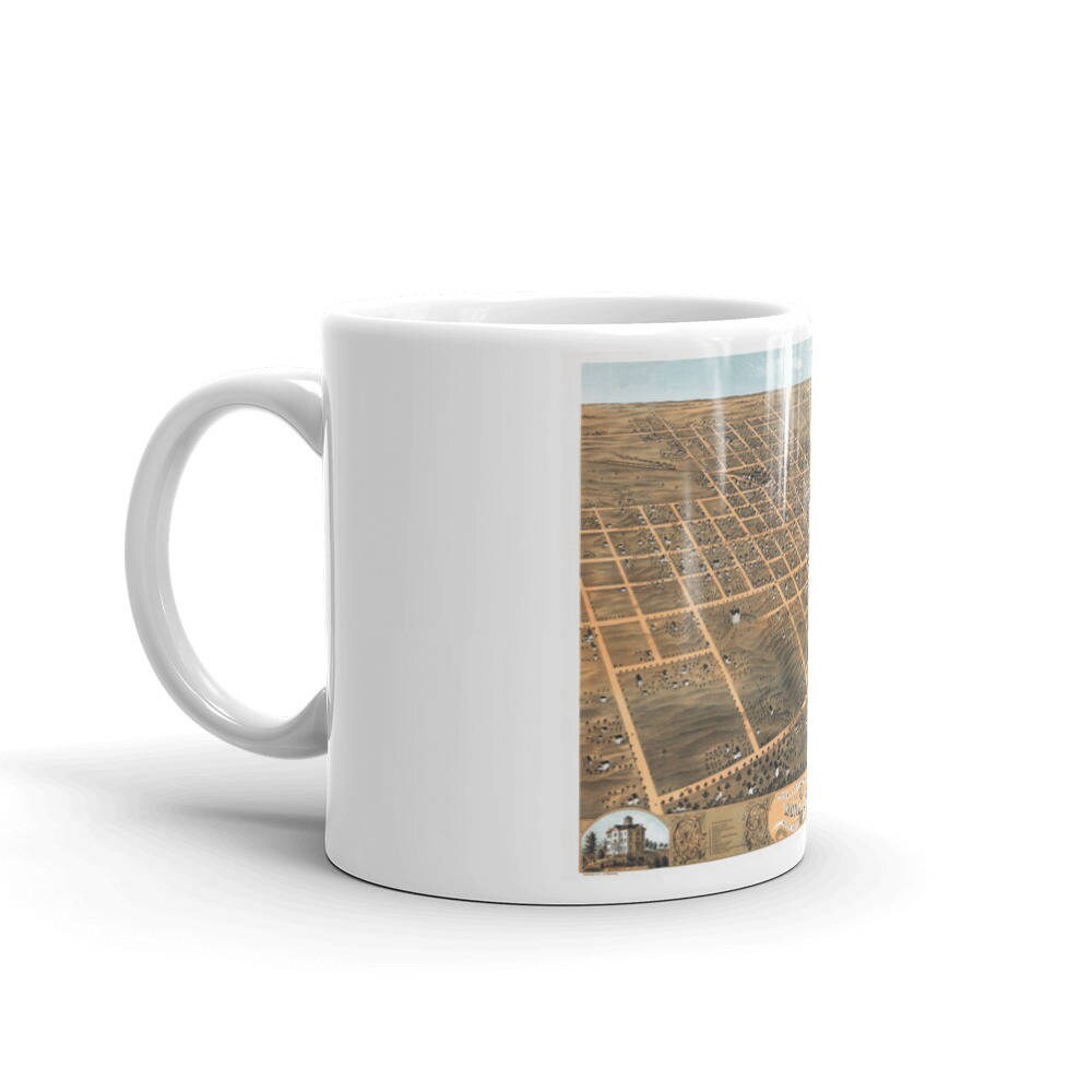 Coffee Mug - Monmouth Illinois 1869 view 2