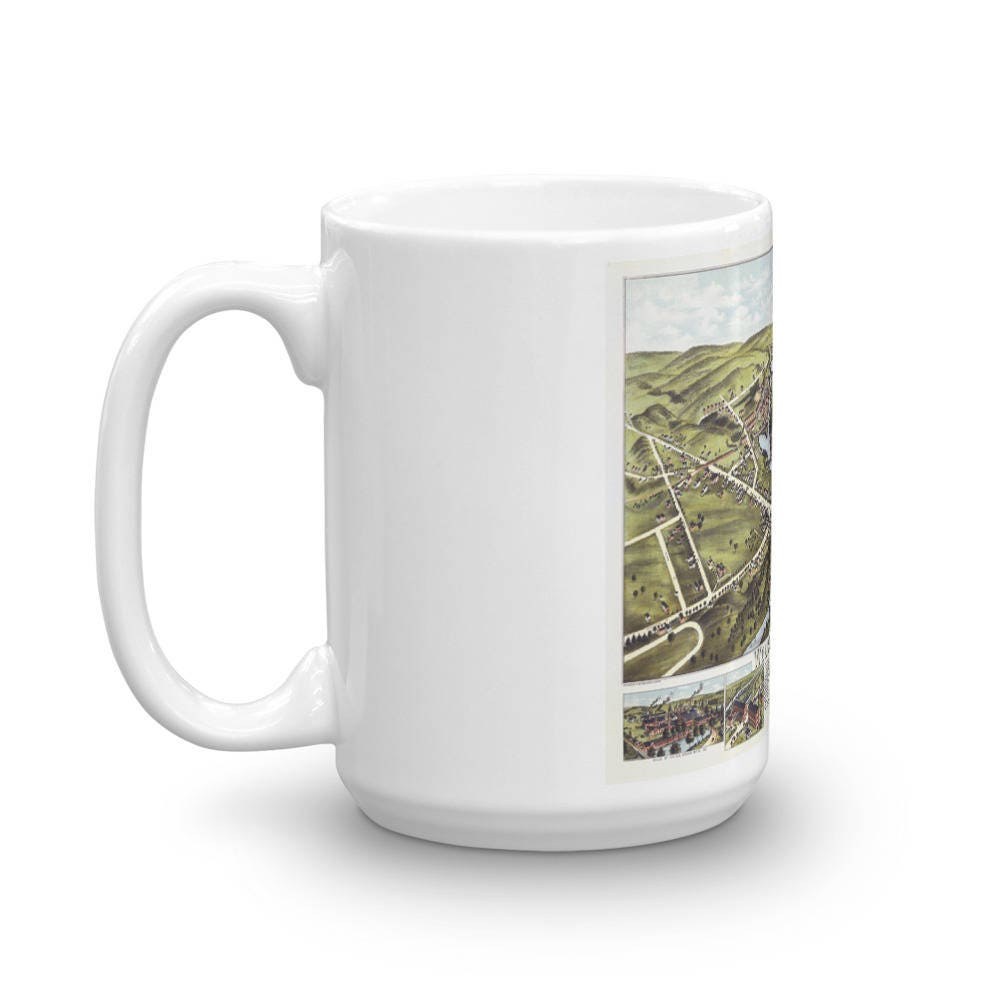 Wolcottville Conn 1870s Coffee Tea Mug view 6