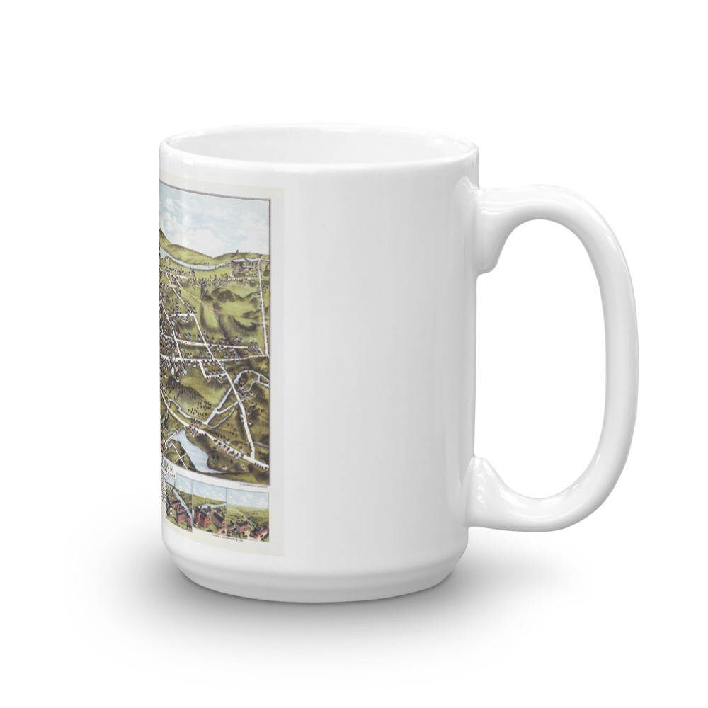 Wolcottville Conn 1870s Coffee Tea Mug view 5