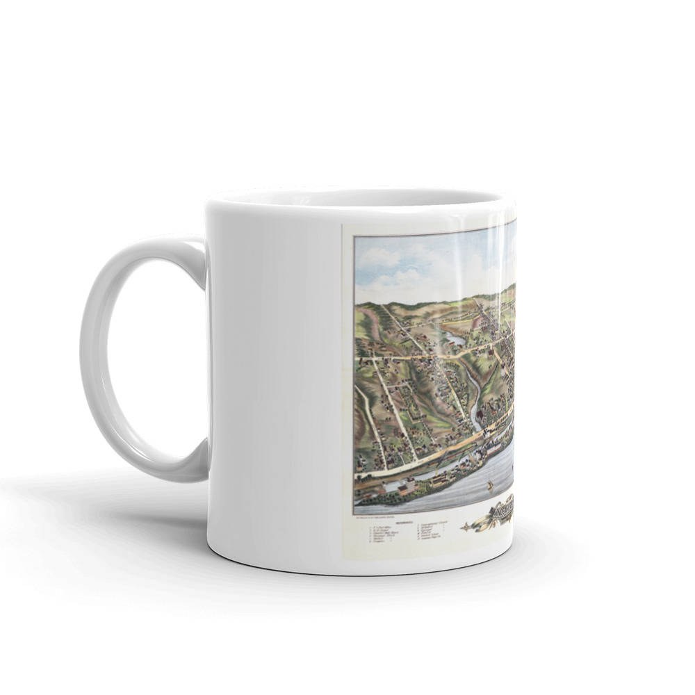 Windsort Locks Conn Coffee Tea Mug view 2