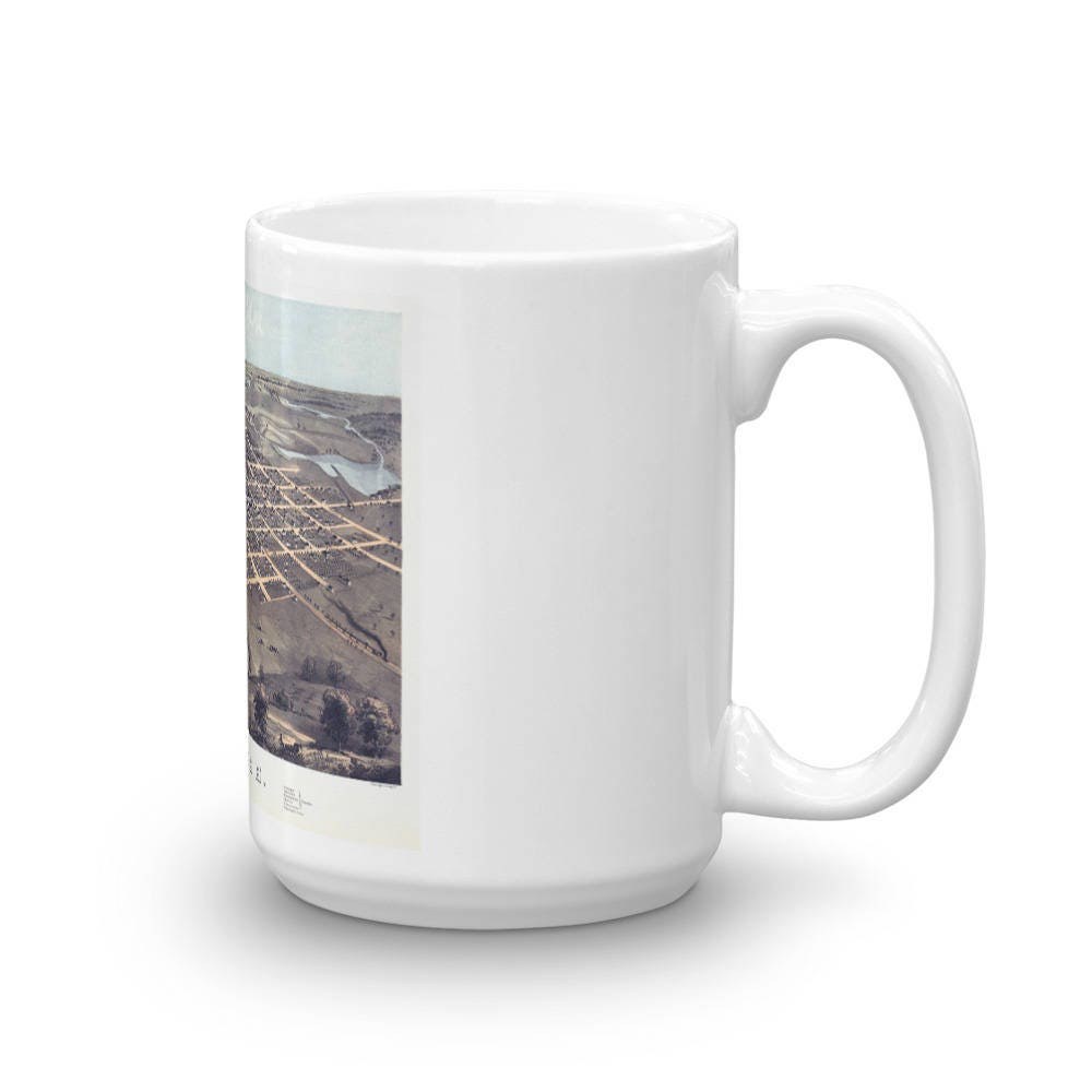 Tecumseh Michigan Coffee Tea Mug view 5